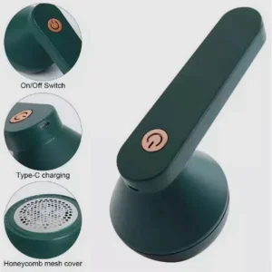 Electric Lint Remover Usb Rechargeable Debobbler Fabric Shaver Defuzzer Uk