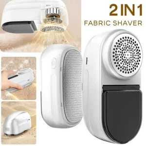 Fabric Shaver, 2600 mAh Rechargeable Lint Remover Sweater Shaver with Lint Brush