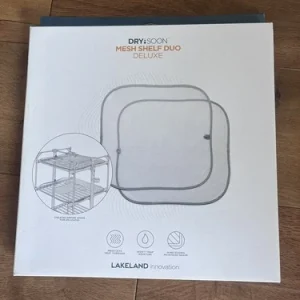 Lakeland Dry:Soon Deluxe Mesh Shelf Duo deluxe use with Lakeland Heated Airers