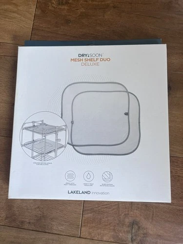 Lakeland Dry:Soon Deluxe Mesh Shelf Duo deluxe use with Lakeland Heated Airers